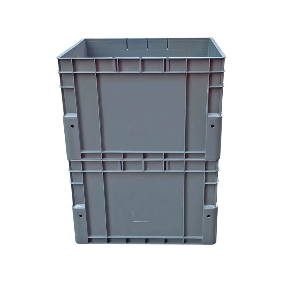 600*500*400mm AS/RS Warehouse Plastic Turnover Box high quality