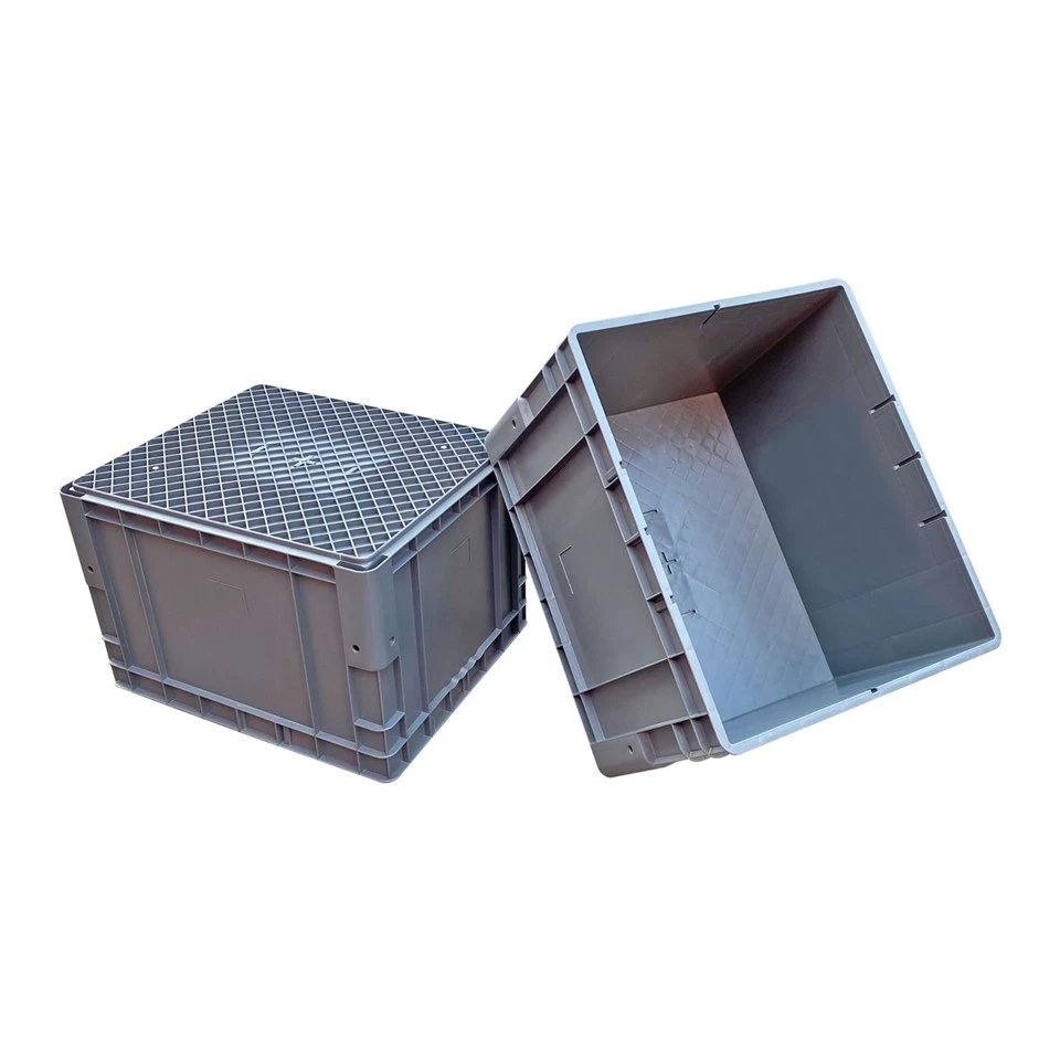 600*500*400mm AS/RS Warehouse Plastic Turnover Box suppliers